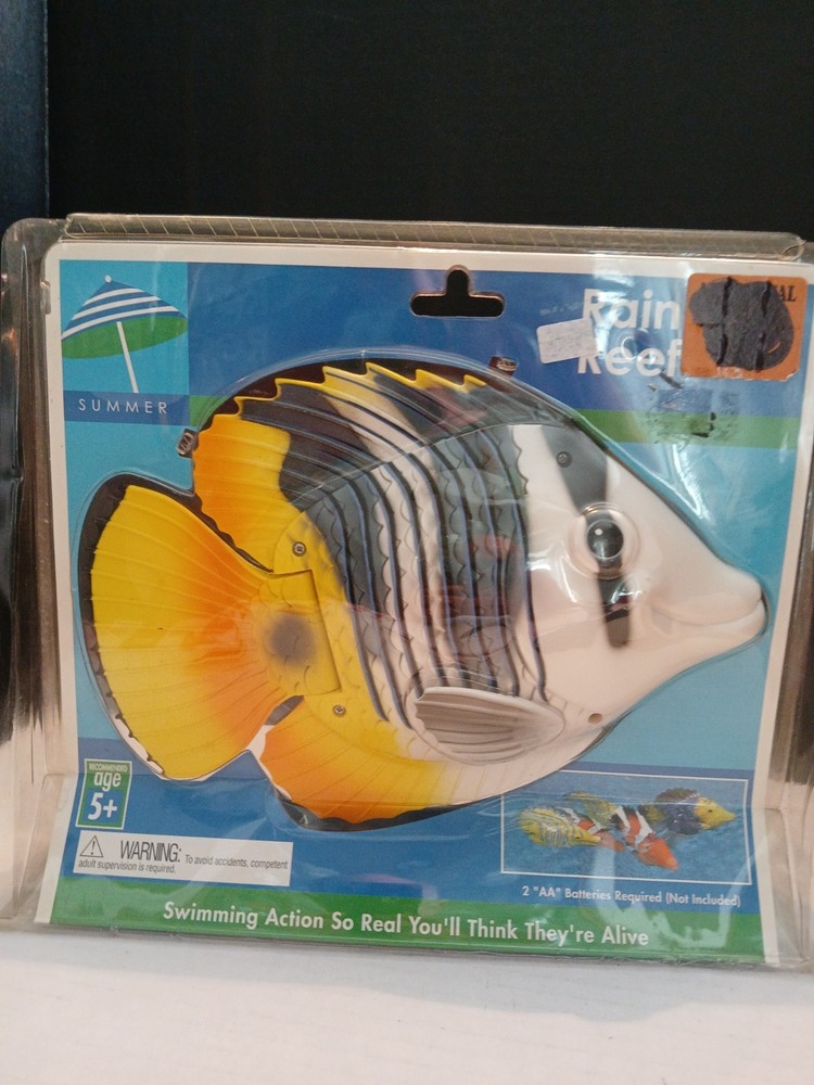 RAINBOW REEF FISH NEW IN PACKAGE.