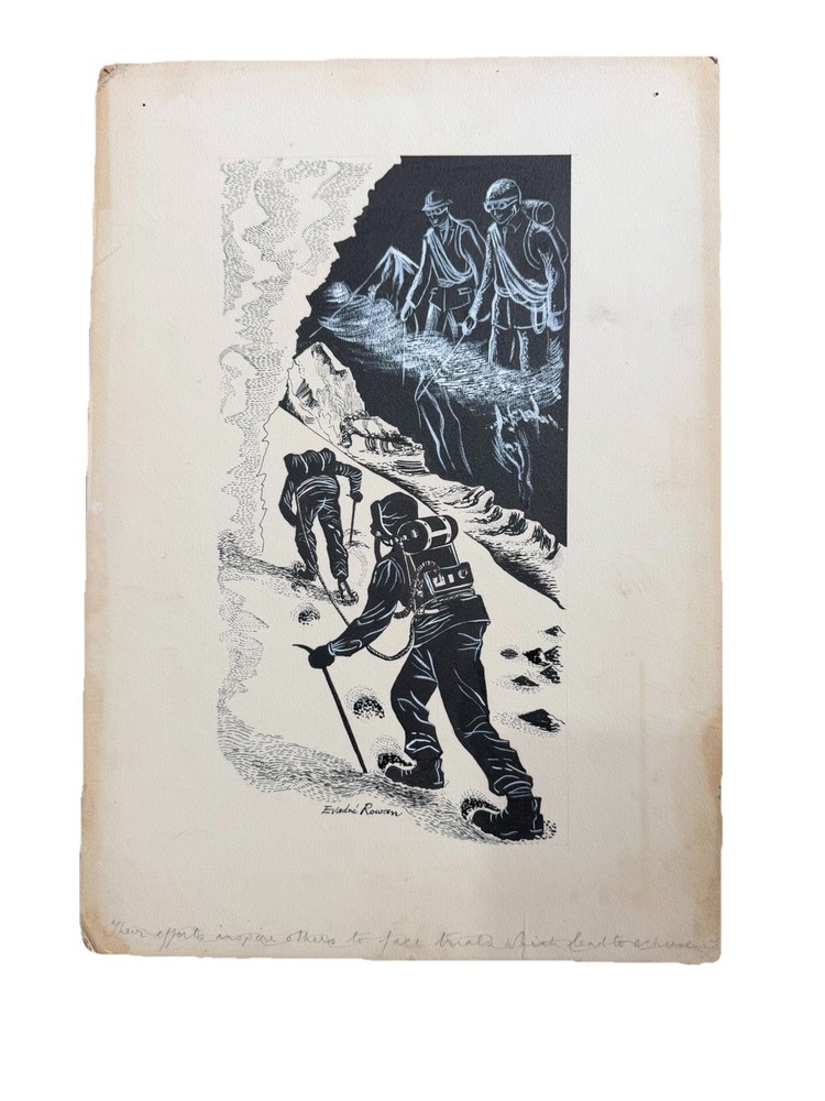 Evadne Harris Rowan Original Illustration