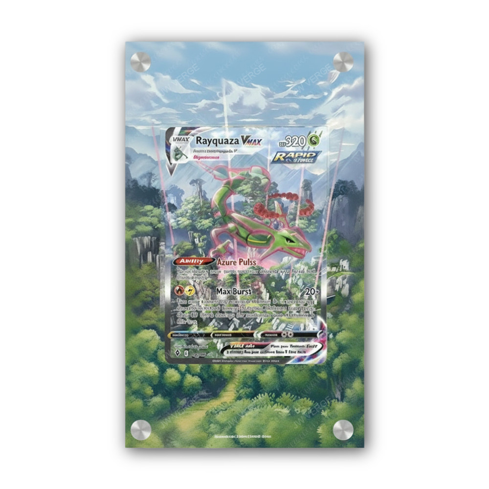 Rayquaza VMAX 218/203 - Exclusive Pokémon Extended Artwork Display Case
