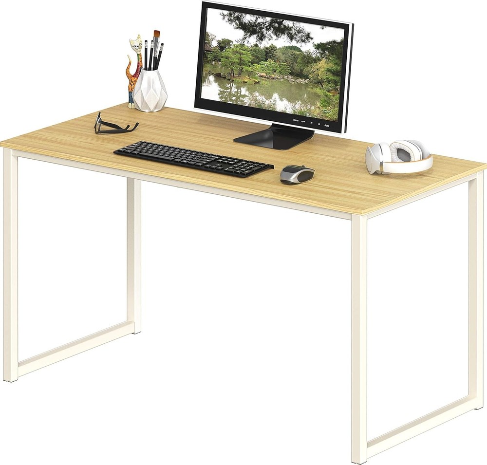 Mission 40-Inch Home Office Computer Desk Rustic Brown