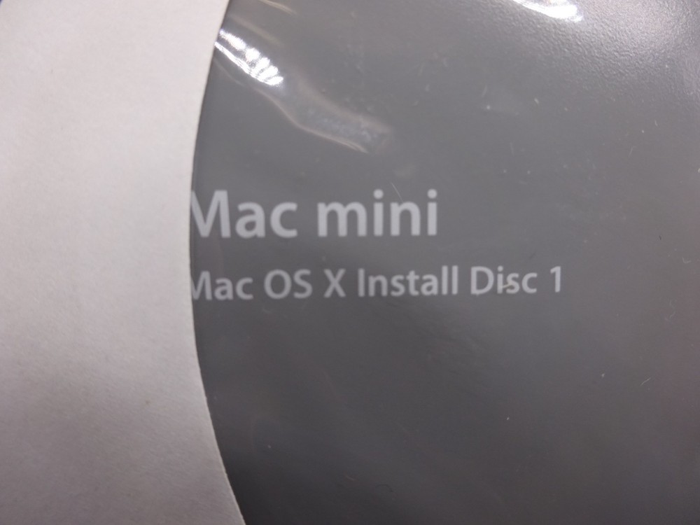 Mac Mini OS X Install Disc 1, 2006 2Z691-5875-A