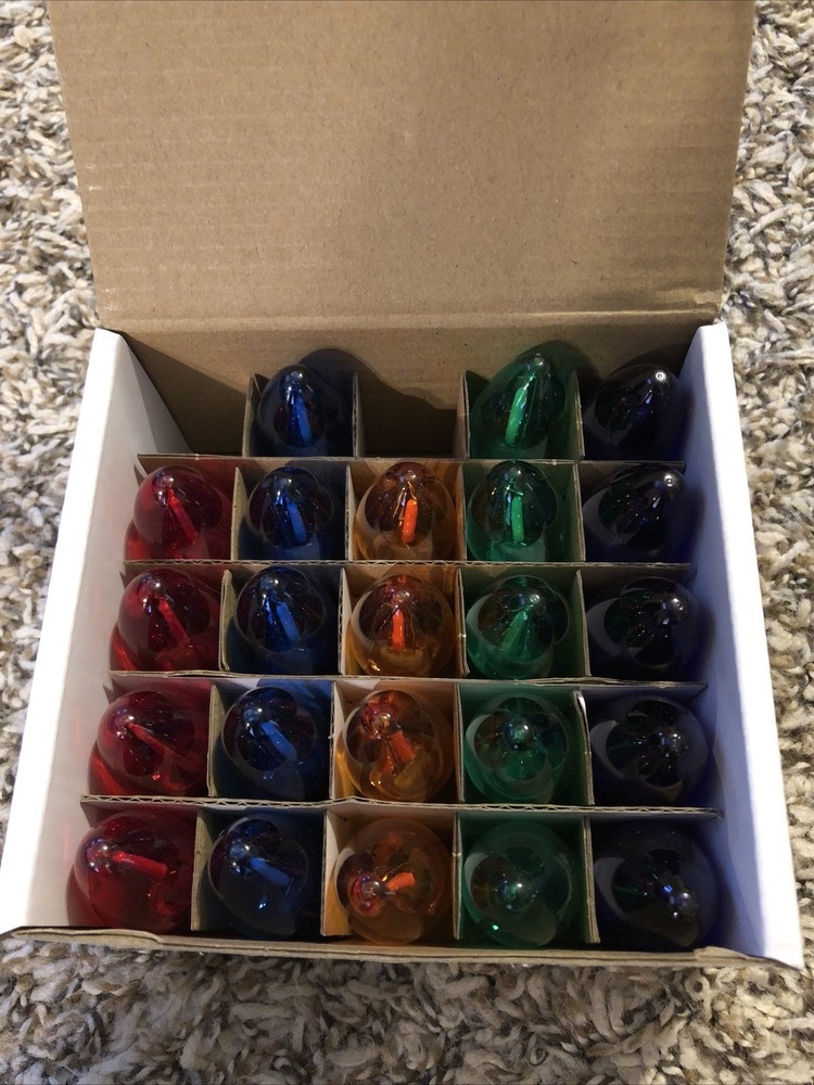 C7 Replacement Bulbs Multicolor - 23 Included