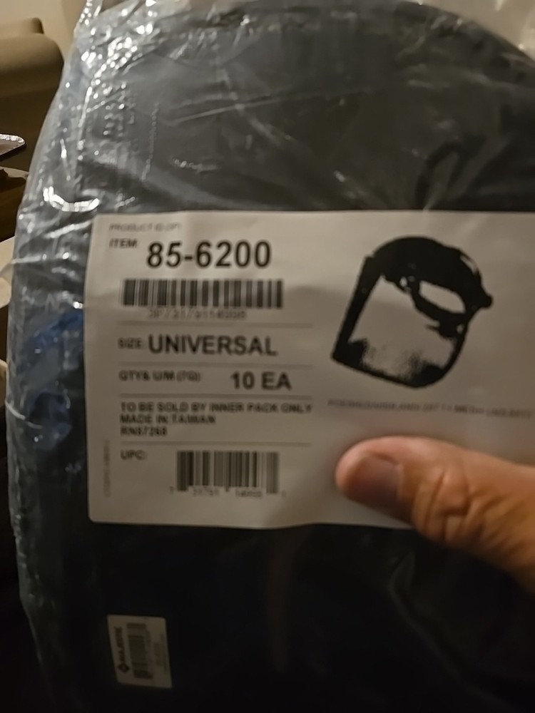 10 Pack Majestic Universal Face Shield. 85-6200
