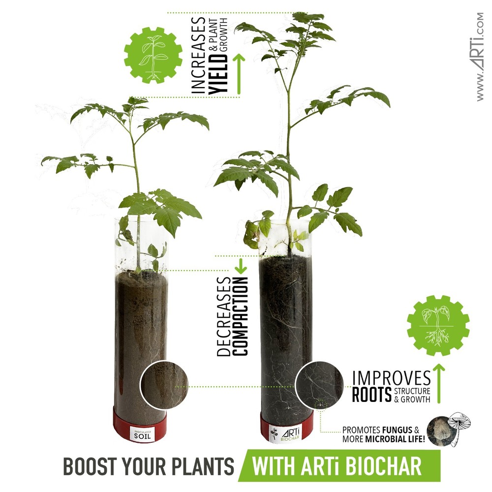 ARTi Biochar Granular Particles - 20 Gallons