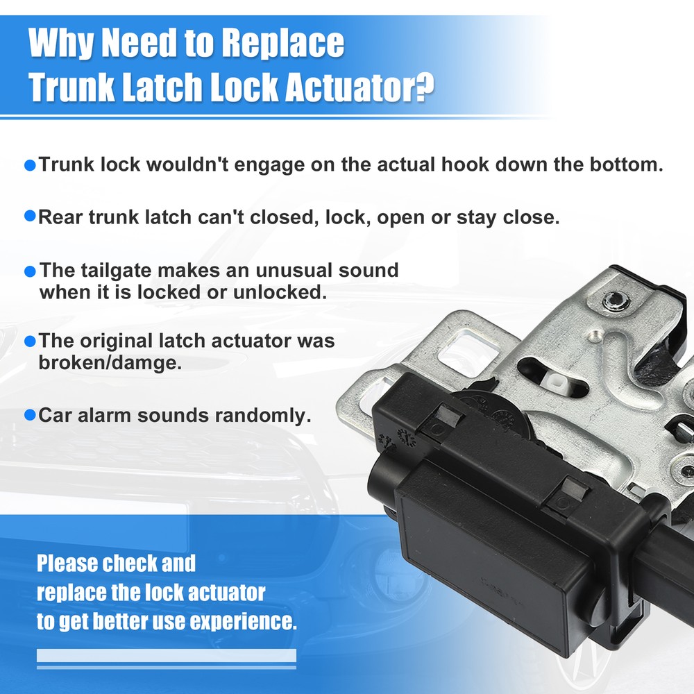 Tailgate Door Latch Lock Actuator Single Custom for Mini Cooper R56 2007-2013