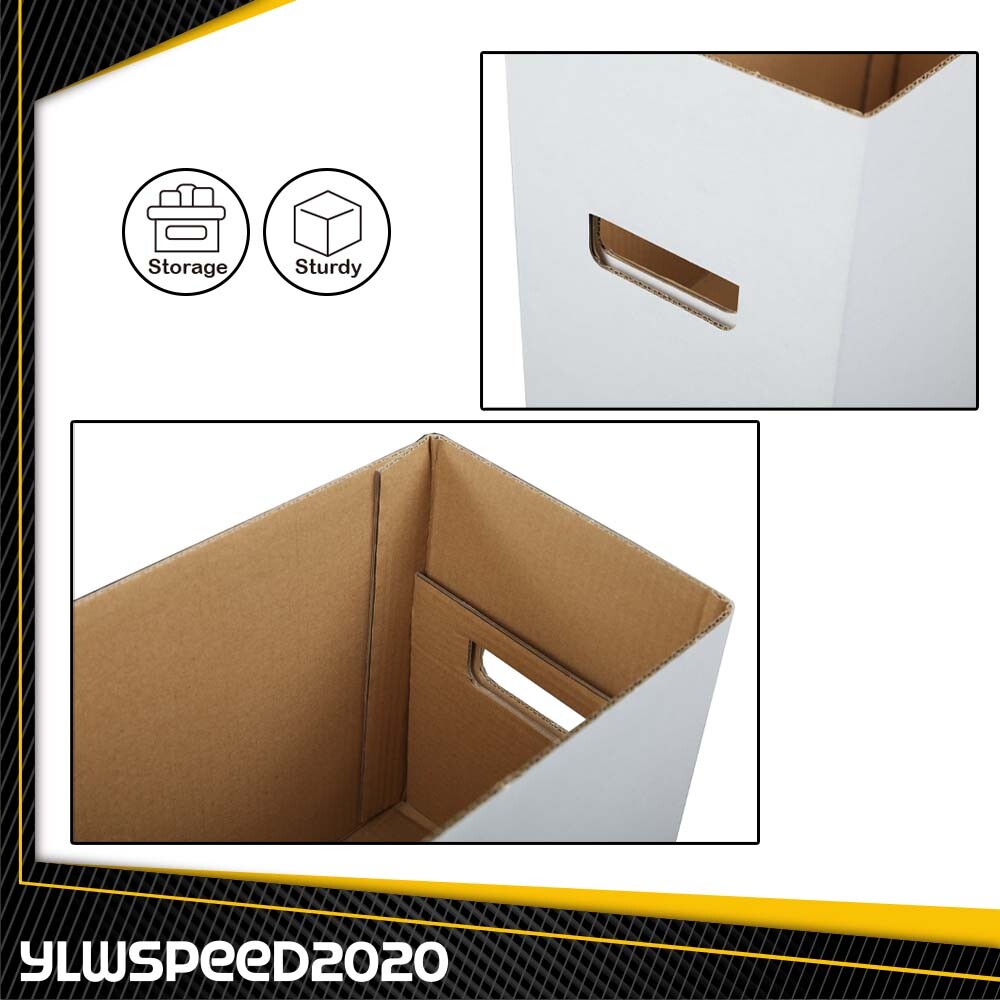 3X Short Comic Book Storage Boxes Holds New 150 175 Stackable Archival Cardboard