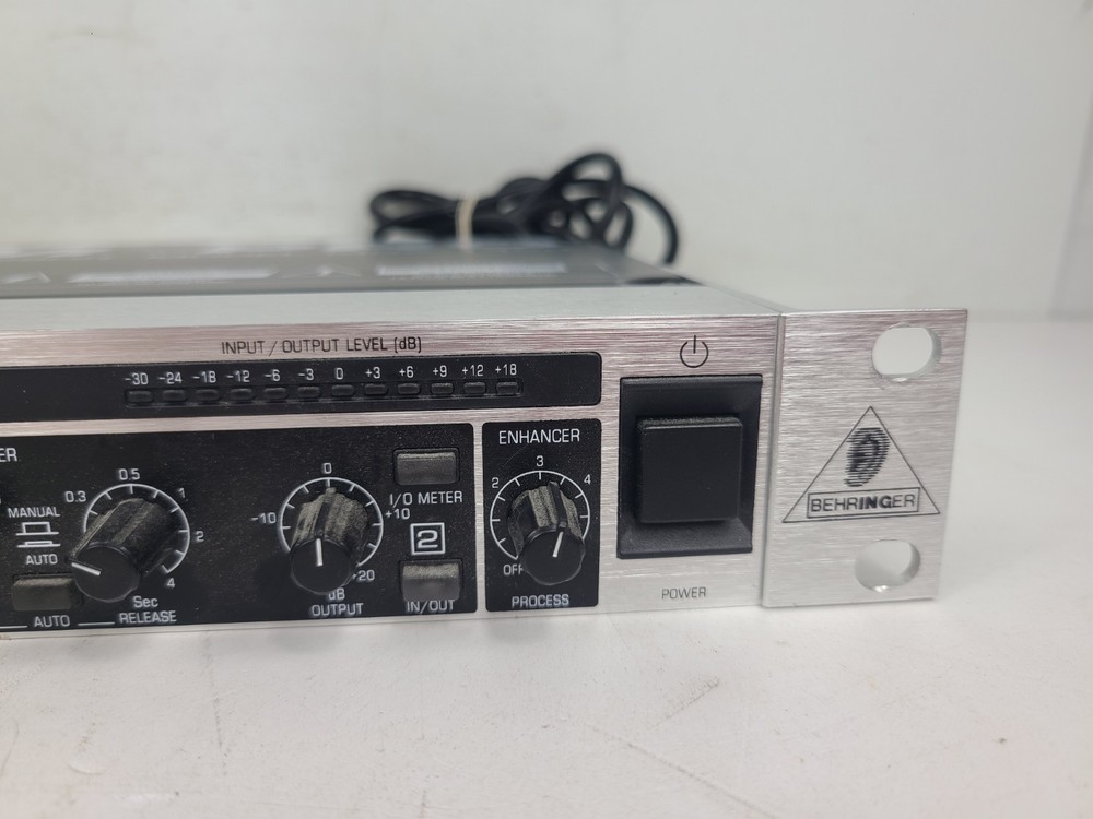 Behringer MDX 1400 Autocom Pro Audio Dynamics Processor With Manual (TESTED)