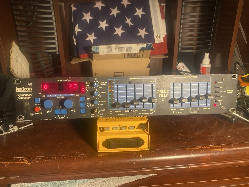 LEXICON Model 95 Prime Time II Vintage Digital Delay Processor