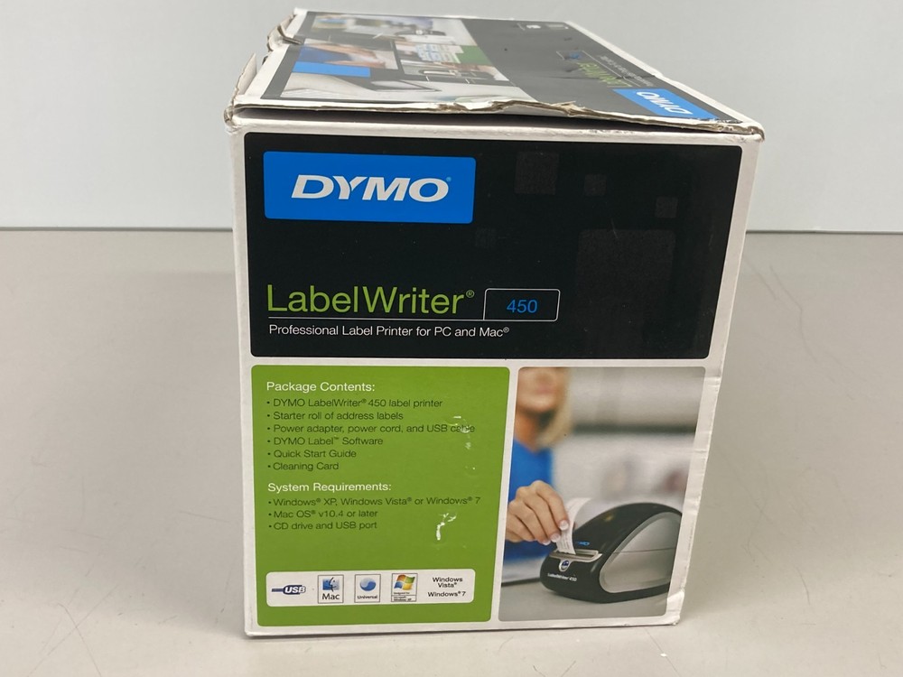 Dymo LabelWriter 450 Thermal Label Barcode Printer 1750110
