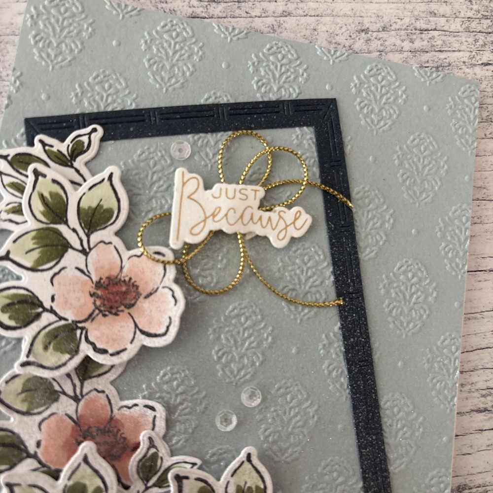 Stampin' Up! Just Because Card