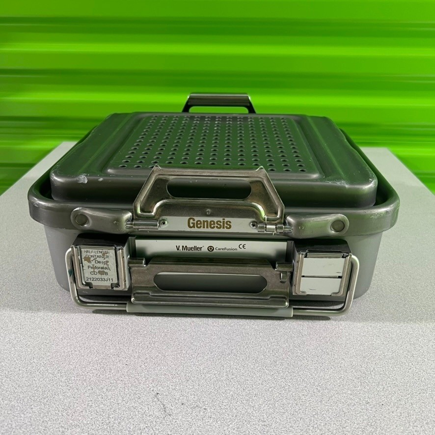 V. Mueller Genesis Half-Length Sterilization Container Perforated Deep CD1-8B