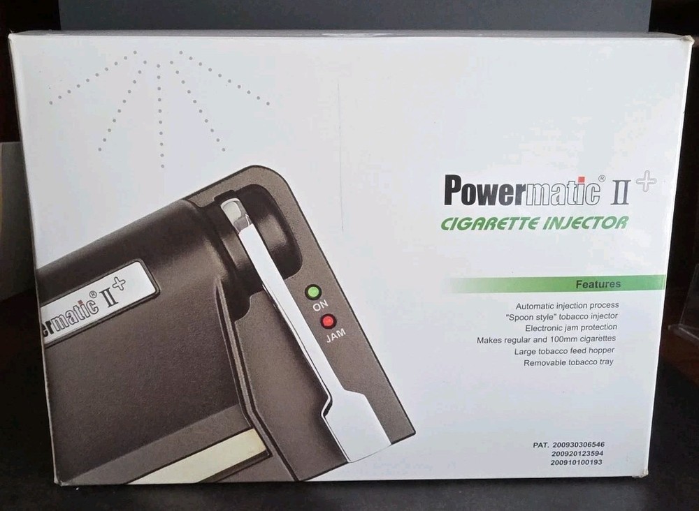 Powermatic II+ Cigarette Injector