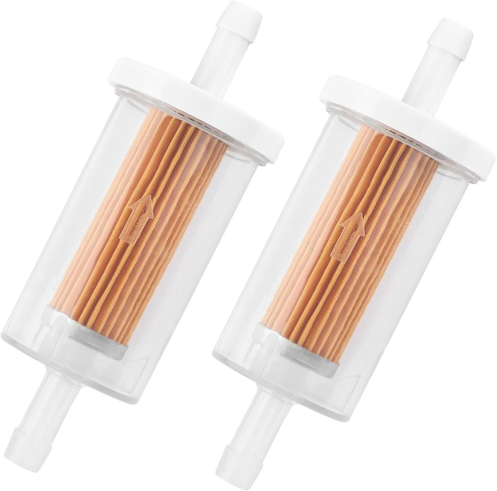 High Flow Inline Fuel Filter Pair
