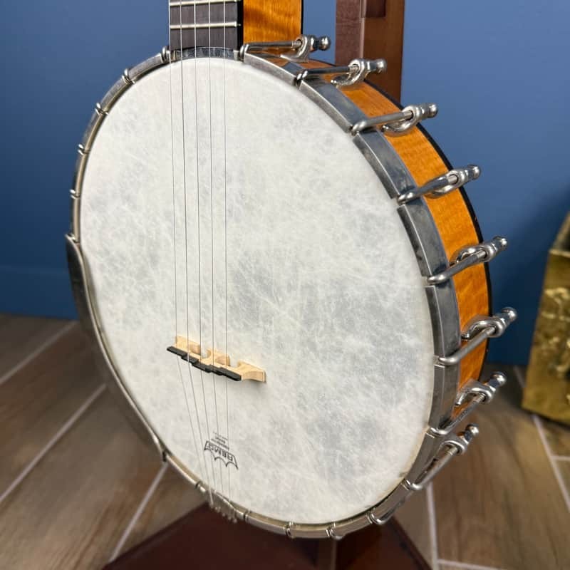Ome Juniper Deluxe Silver Bell Tone Ring 5-string Openback Banjo