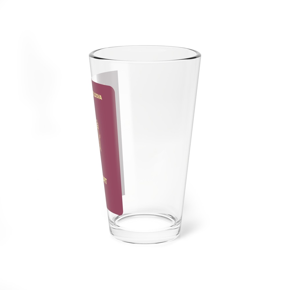 Moldova Passport - Pint Glass 16oz