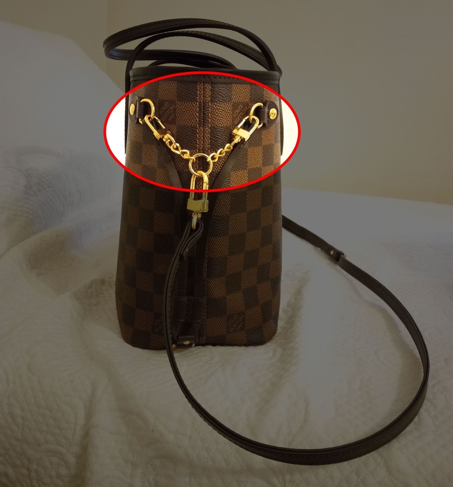 Crossbody Strap Conversion Kit for LV Neverfull PM MM Tote Models