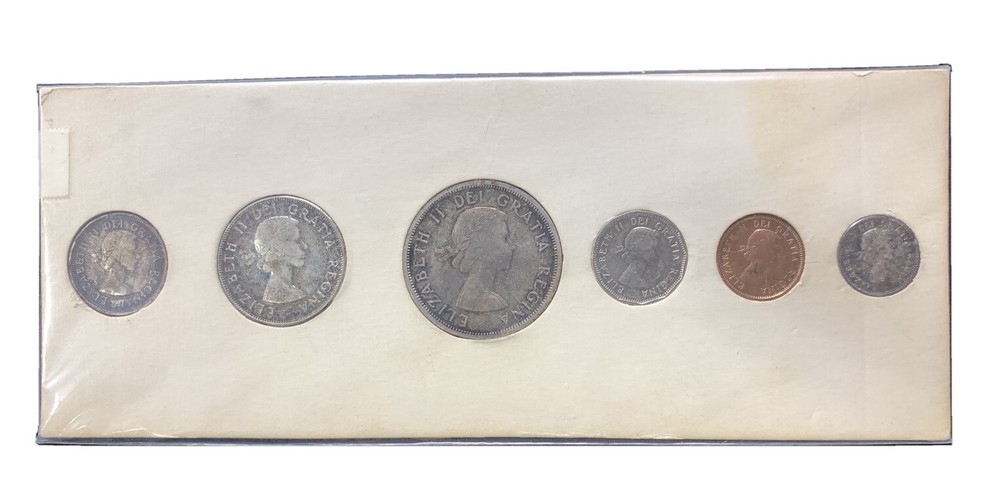 1959 Canada Proof-like Set Original Mint Packaging TONED Nice! Mr. C