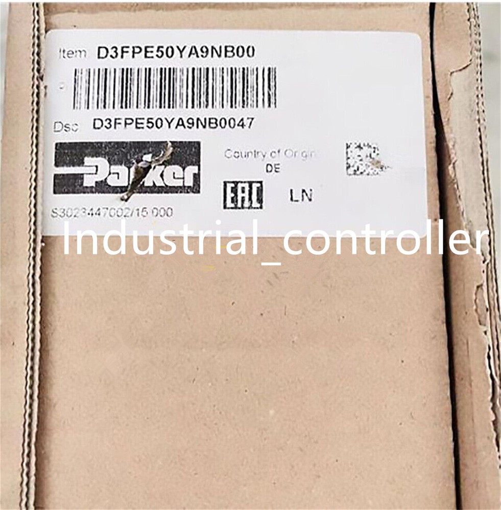 New Parker D3FPE50YA9NB00 Directional Valve DHL Expedited Shipping