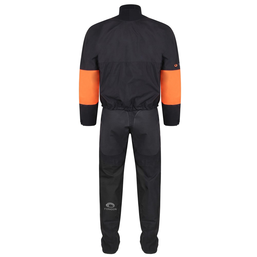 Typhoon Roan Hinge Drysuit & Undersuit - Black/Orange 100184