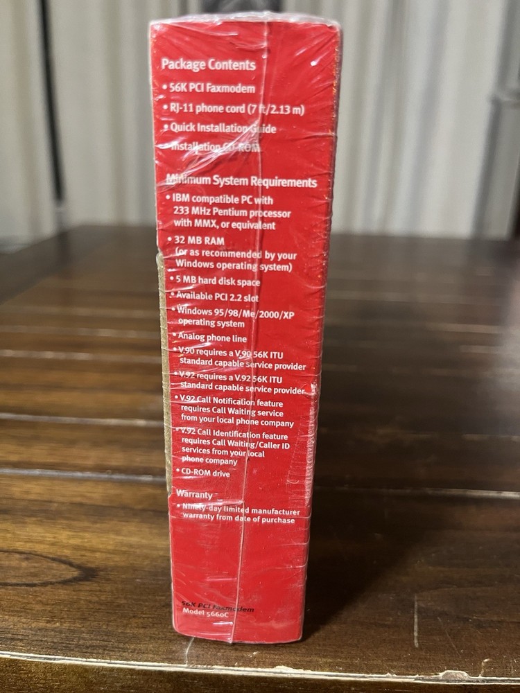 US Robotics 56k PCI Faxmodem Model: 5660c