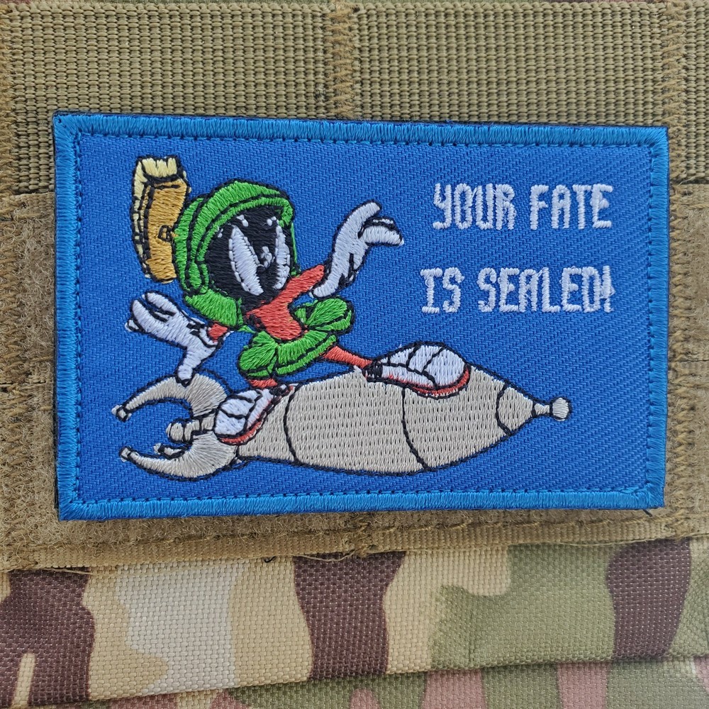 YOUR FATE IS SEALED MEME Tactical Morale Patch Hook and Loop