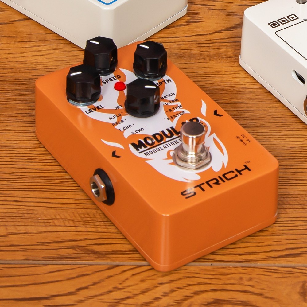 STRICH Multi Modulation Guitar Effect Pedal 11 Modes True Bypass