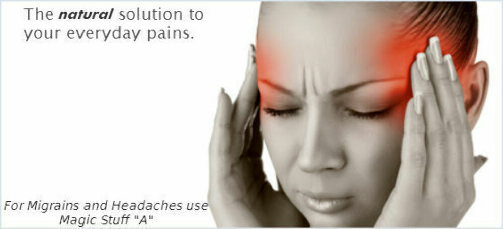 Magic Stuff A 2.5 oz Pain Balm