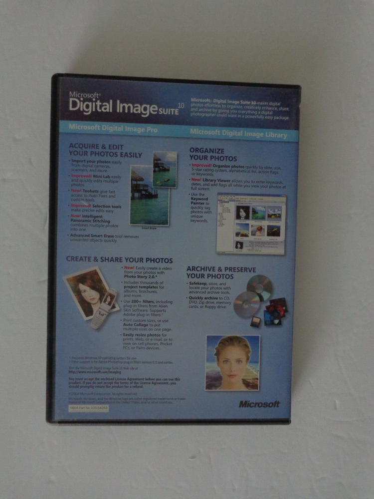 Microsoft Digital Image Suite 10.0 For Windows