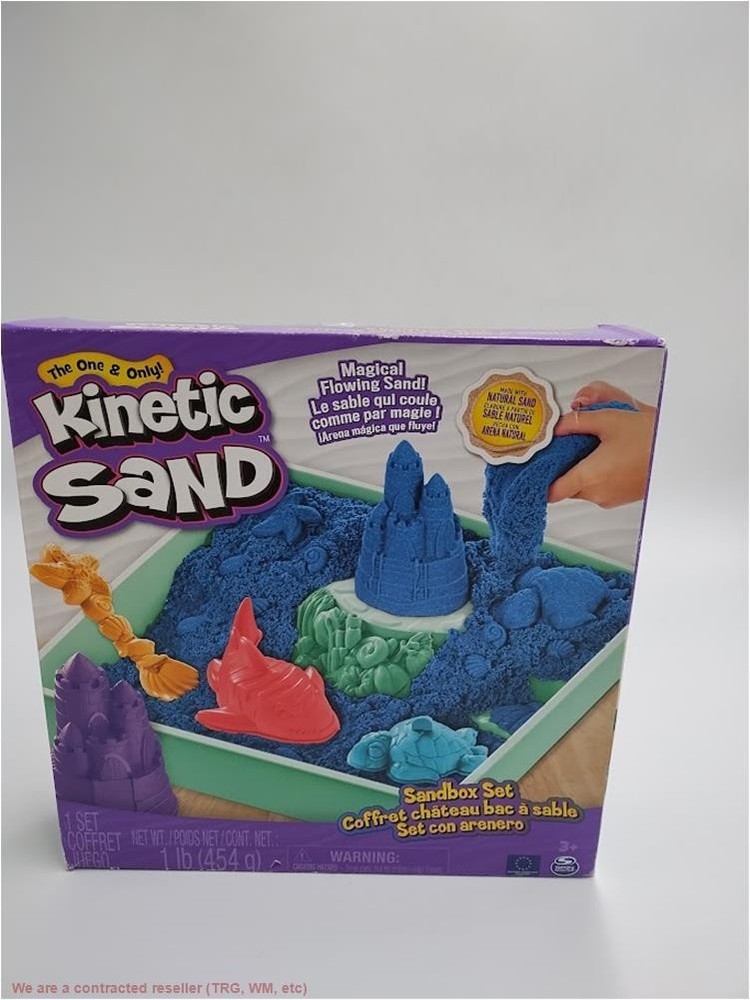 Kinetic Sand Sandbox Set Blue