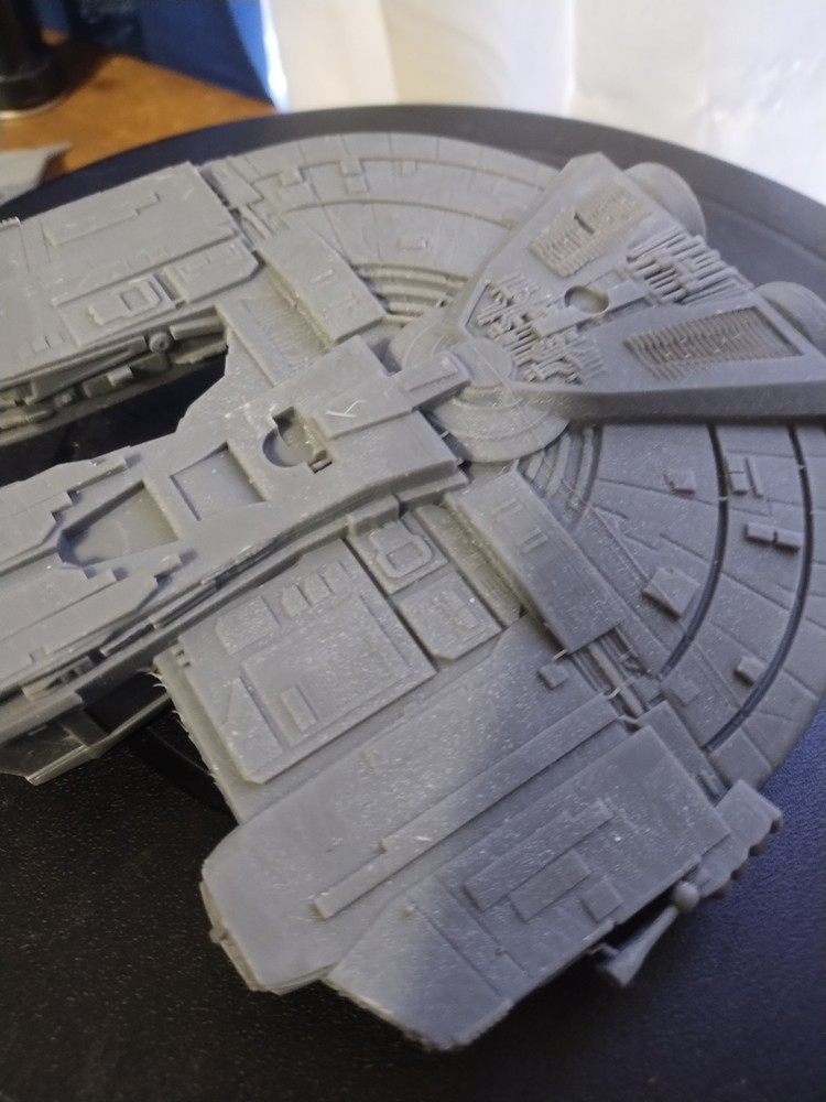 Star Wars Ebon Hawk Dynamic-class freighter 3d Resin Print 6"x6"