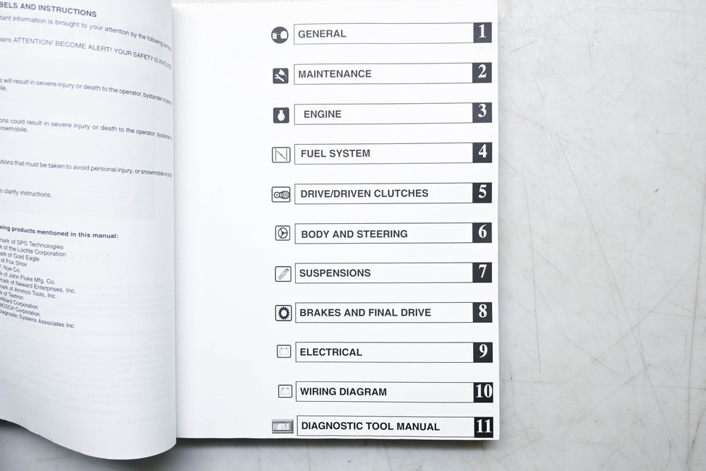 OEM Polaris 9917365 02 Frontier Service Manual
