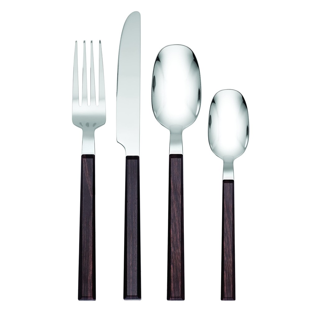 894318 Henley Brown 16 Piece Flatware Set