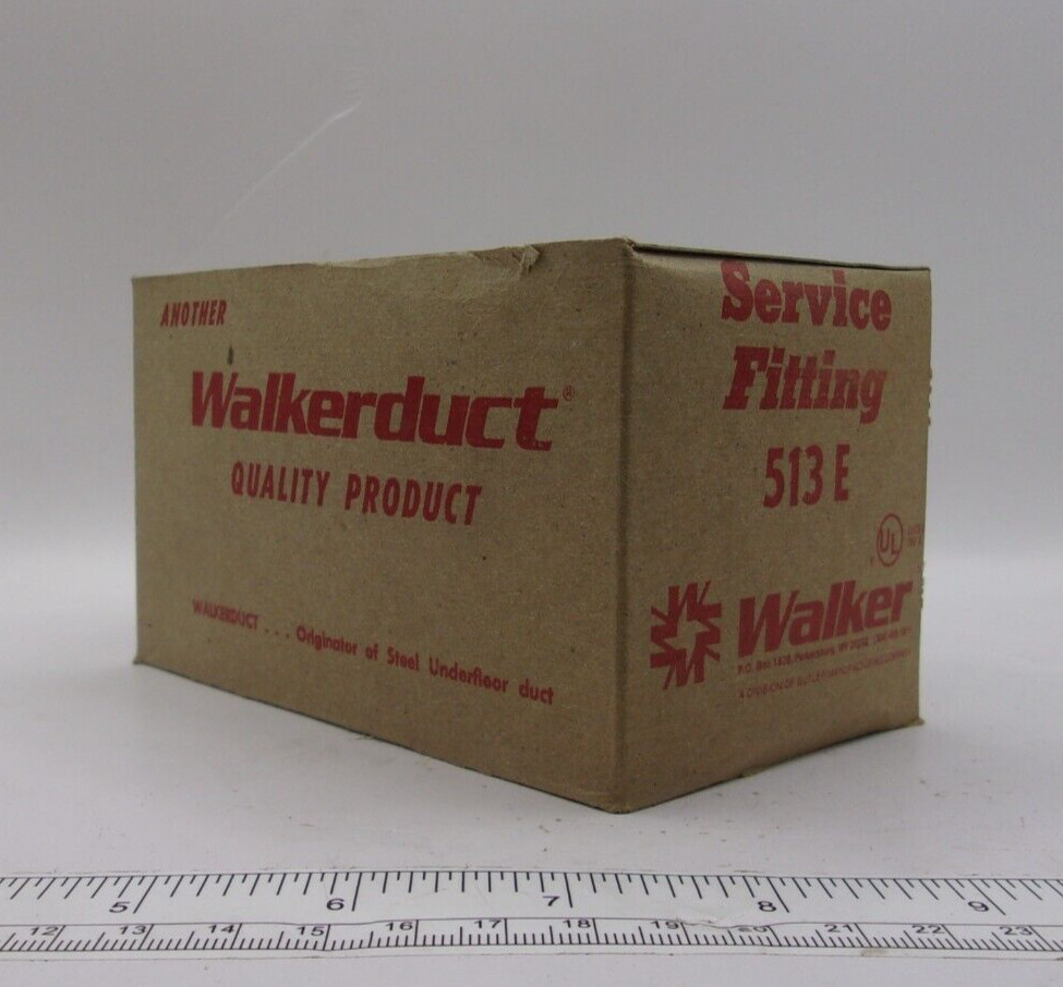 WALKERDUCT, 513E, SERVICE FITTING OUTLET RECEPTACLE BOX, 1562A