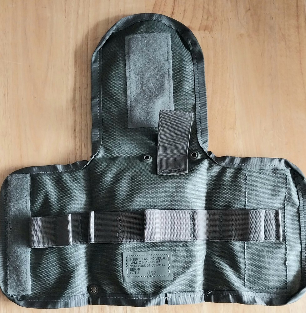 IFAK Insert First Aid Medic Cord Military Solid Army Green