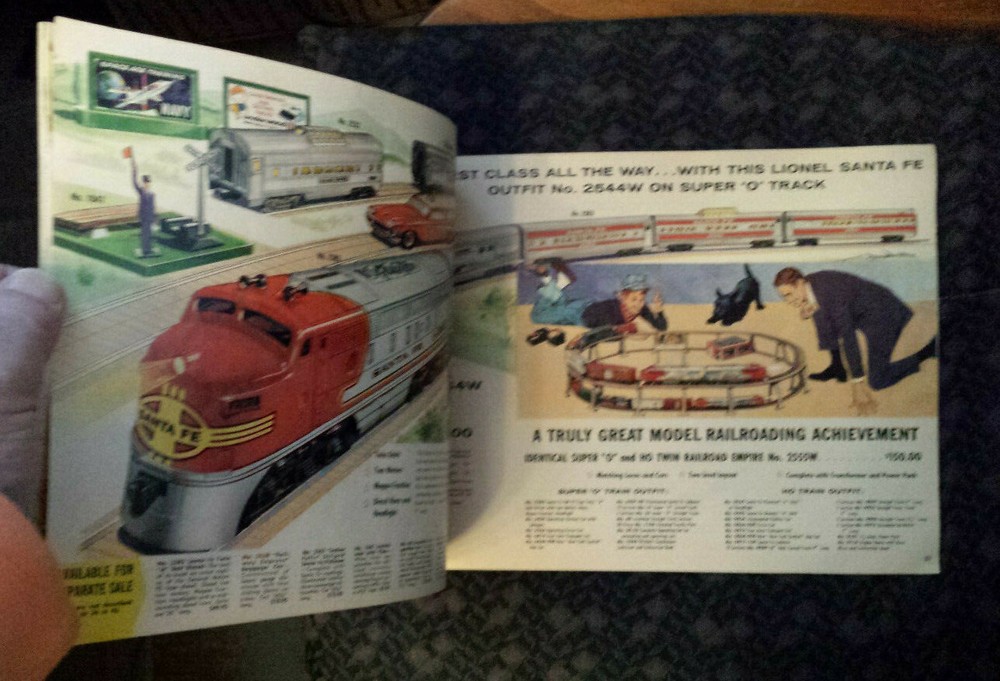 1960 LIONEL TRAINS CATALOG - missing cover