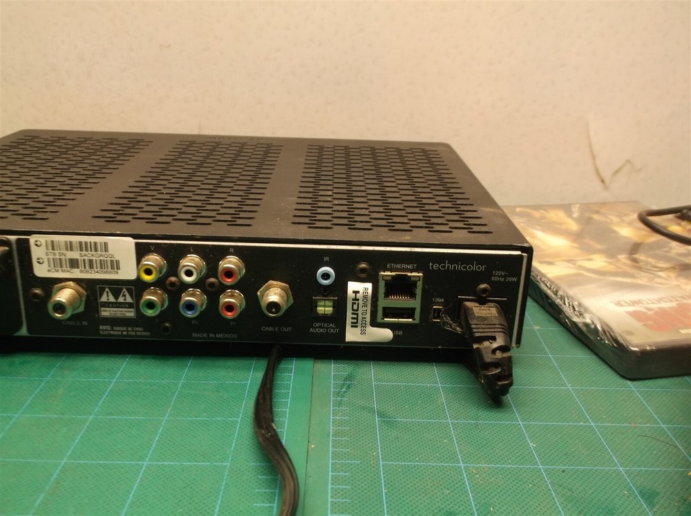 Techinicolor 4742HDC PROD High Definition HD Receiver Cable Box