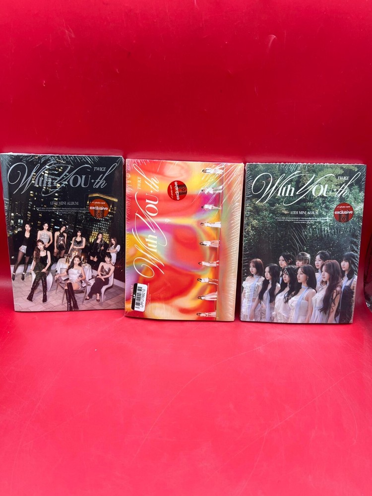 TWICE - With You 13th Mini Album - Target Exclusive CD (3 Versions)