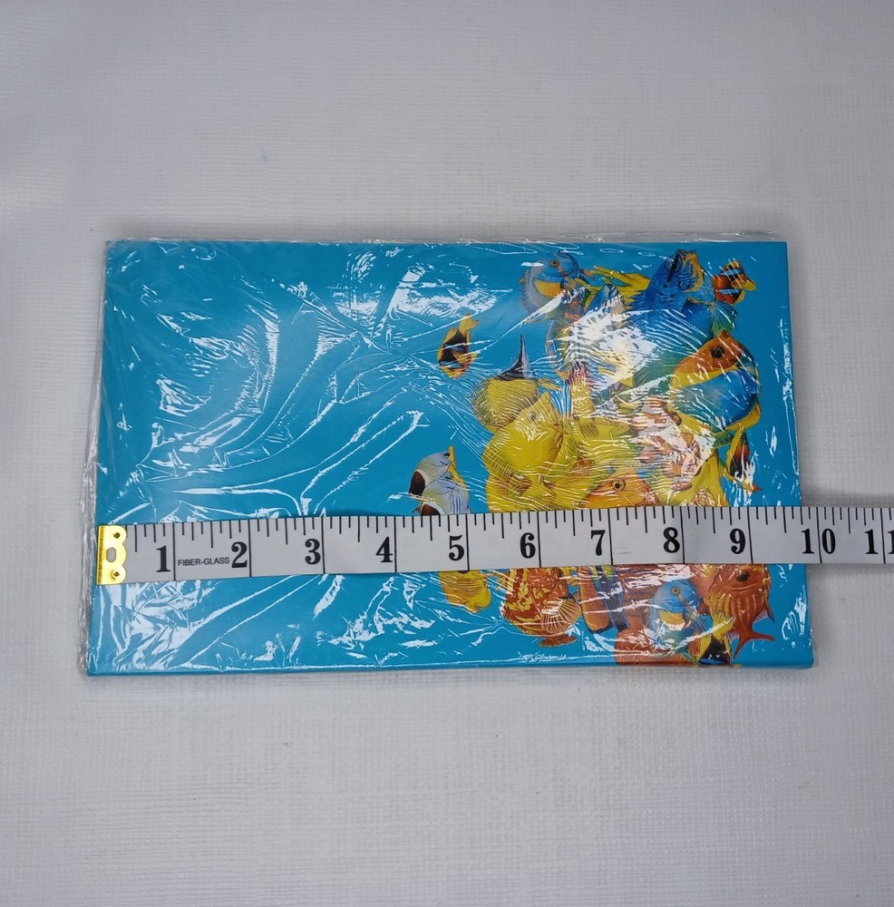 Amber Valley Press Notepad Fish Paper Note Folder 10" x 6"