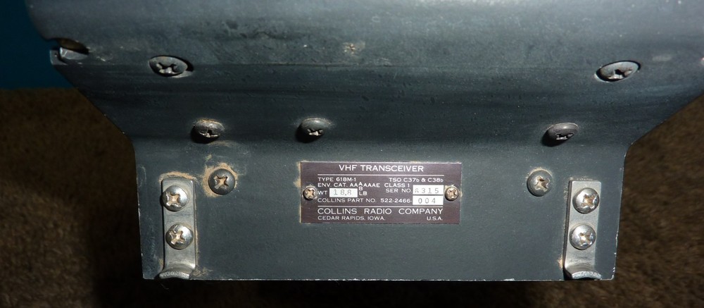 Collins 618M-1 VHF Aircraft Transceiver