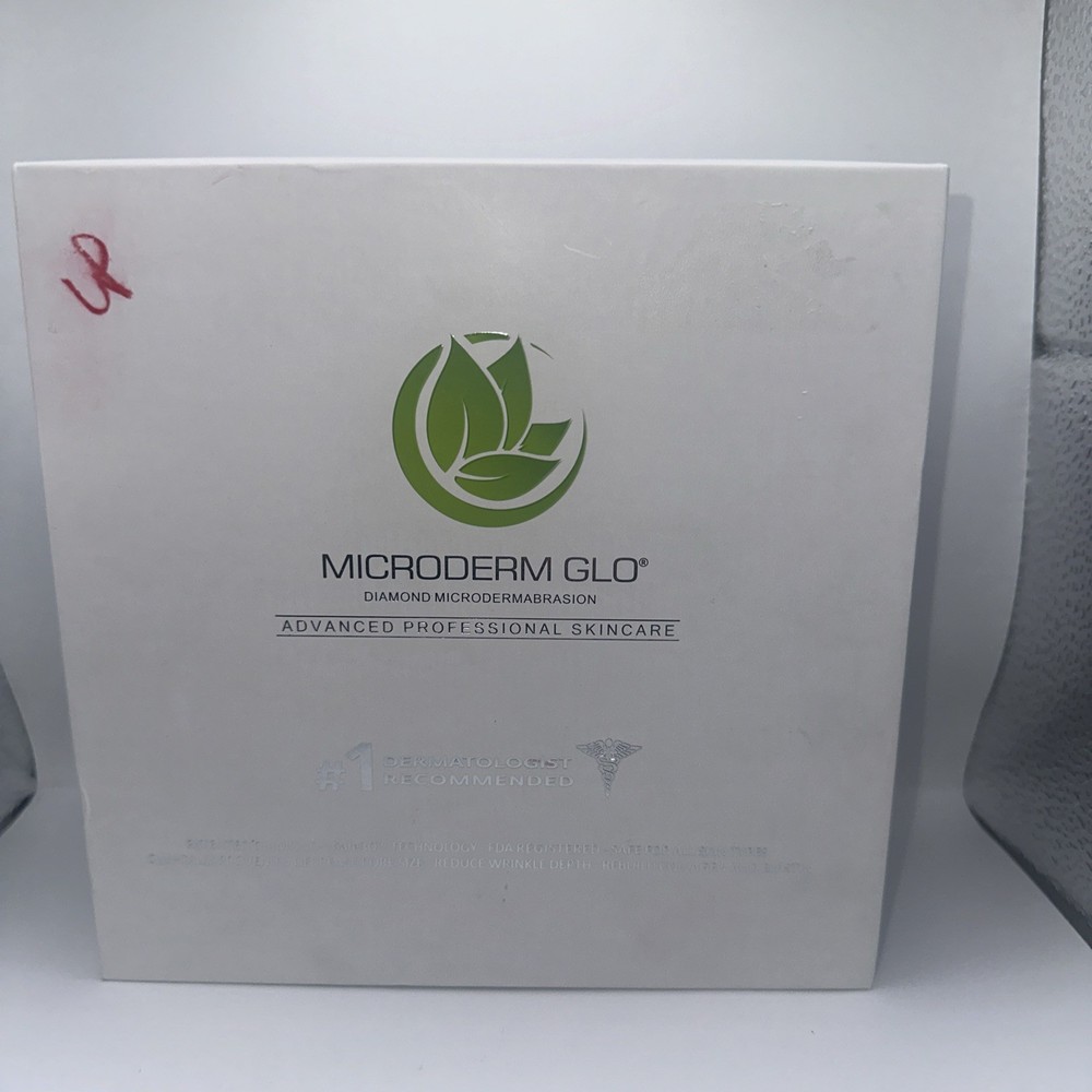Microderm GLO Diamond Microdermabrasion Machine and Suction Tool open box