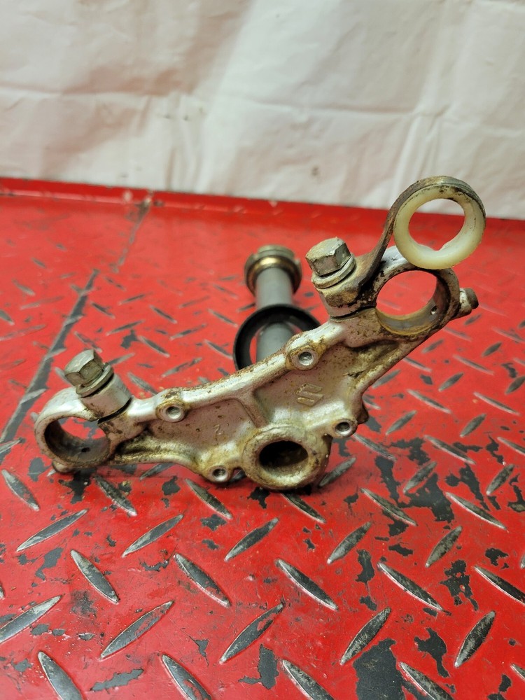 1986 Suzuki DS80 Lower Triple Tree Assembly