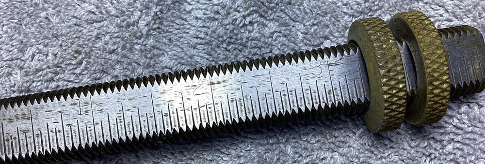 VTG. 1940’S WALKER-TURNER DRIVER LINE FLOOR DRILL PRESS DEPTH STOP