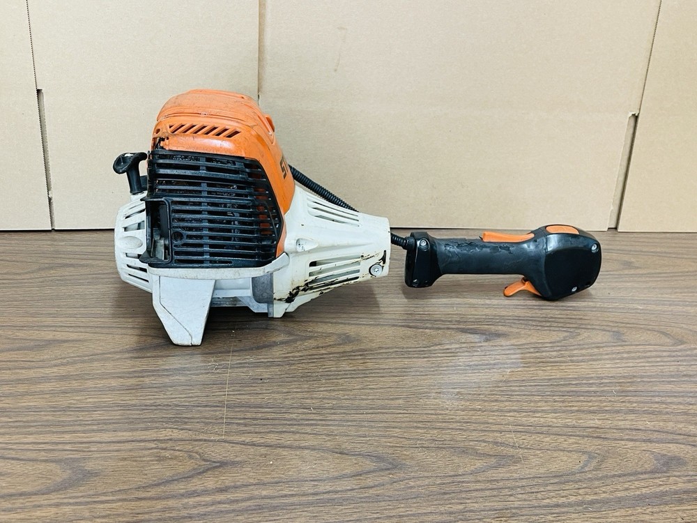 STIHL FS91R Trimmer Engine Head For Project - Started Up - 28cc Read Notes 🛠️