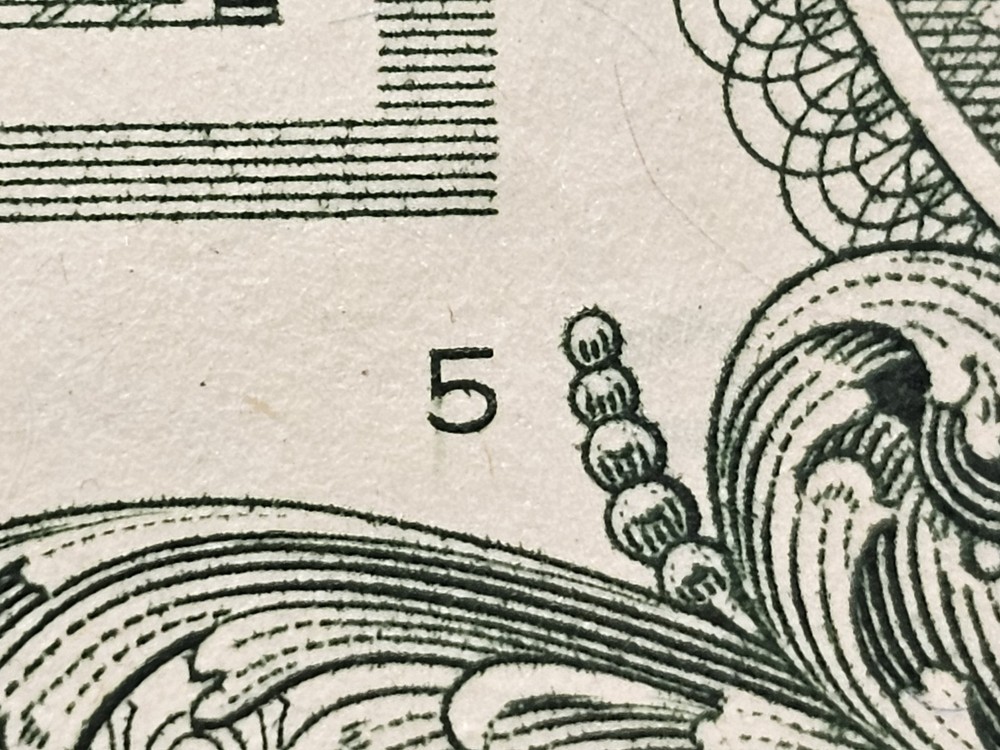 🚀 AU $1 Note-Errors Slight Offset Print, Misaligned, Double Serial Digit "6"🚀