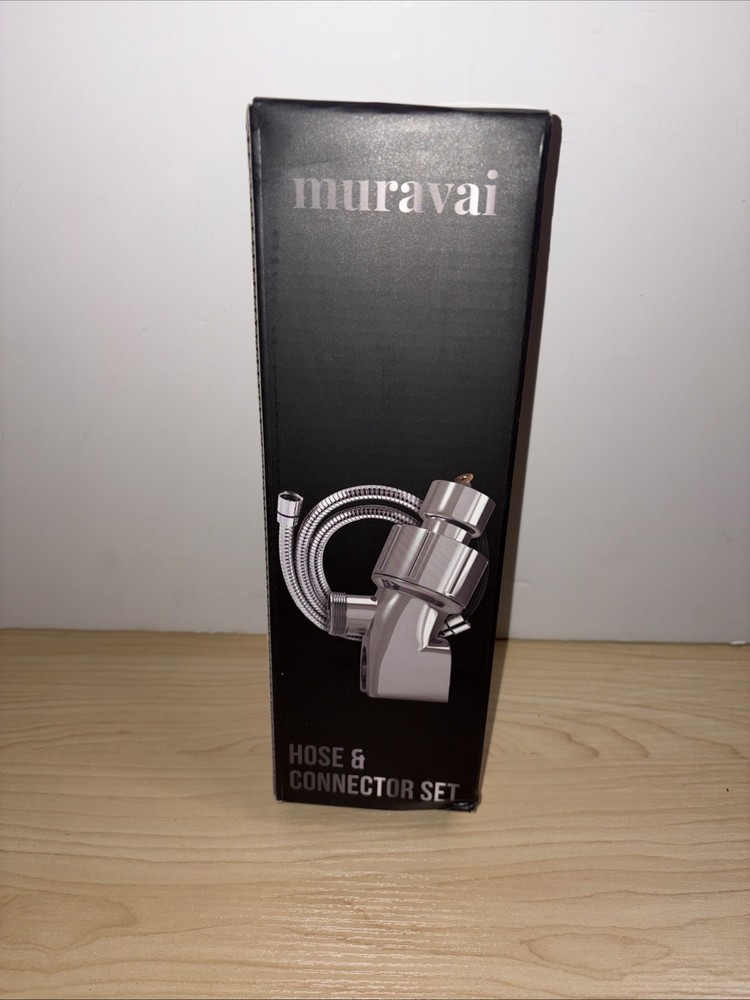 Muravai Hose & Connector Set for Shower Head Replacement