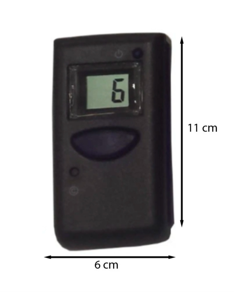 MY TURN System ELIMINACODE - 2 Red Digits - Now Serving Remote Control Screen