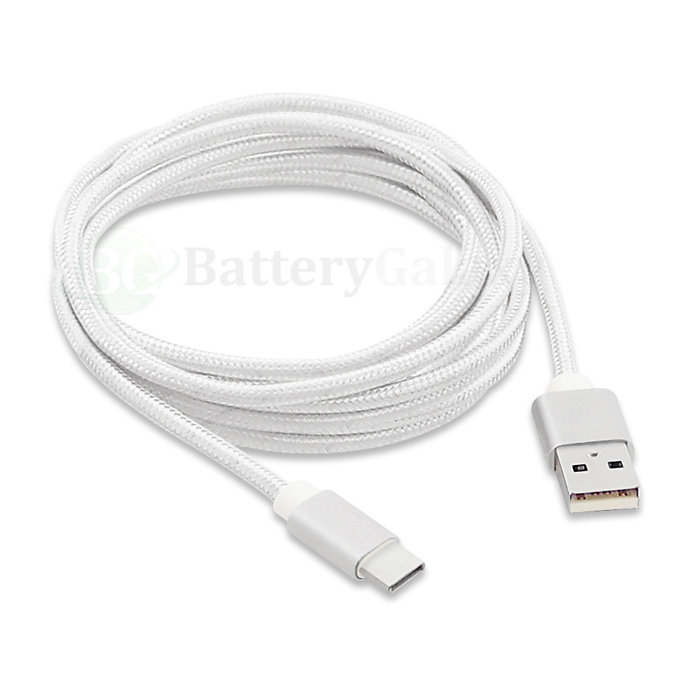 1-100 Lot USB Type C Fast Rapid Data Charger Cable Cord for Android Cell Phone