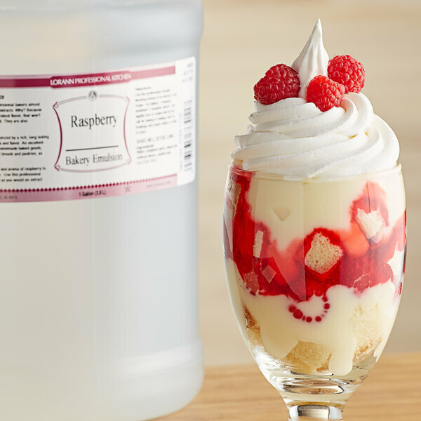 LorAnn Oils 1 Gallon Raspberry Bakery Emulsion