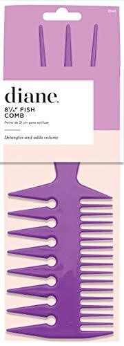 Fish Comb, Assorted Colors 1 Count (Pack of 1)