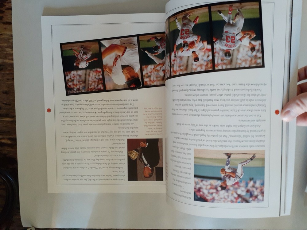 1995 Cal Ripken Jr Baltimore Orioles Official Commemorative Program